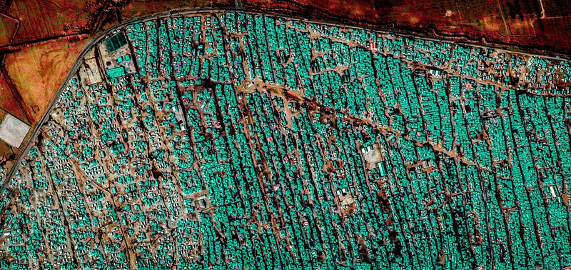 Illustration for article titled These Stunning Geometric Patterns Were Created From Google Earth Images